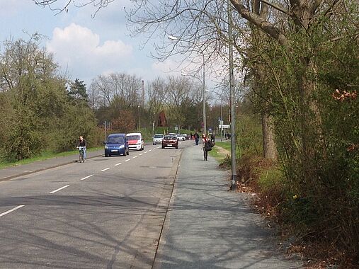 Foto 2 - Bild des Gehwegs